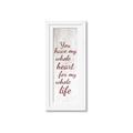 Picture of Whole Life _GroupedProduct_Panel_Portrait_Framed_Matted_