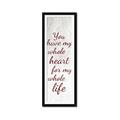 Picture of Whole Life _GroupedProduct_Panel_Portrait_Framed_Matted_