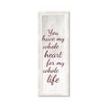 Picture of Whole Life _GroupedProduct_Panel_Portrait_Framed_Matted_