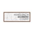 Picture of Moment Count _GroupedProduct_Panel_Landscape_Framed_Matted_