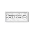 Picture of Make It Amazing I _GroupedProduct_Panel_Landscape_Framed_Matted_