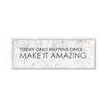 Picture of Make It Amazing I _GroupedProduct_Panel_Landscape_Framed_Matted_