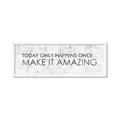 Picture of Make It Amazing I _GroupedProduct_Panel_Landscape_Framed_Matted_