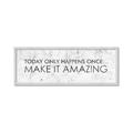 Picture of Make It Amazing I _GroupedProduct_Panel_Landscape_Framed_Matted_