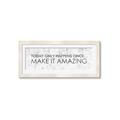 Picture of Make It Amazing I _GroupedProduct_Panel_Landscape_Framed_Matted_