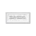 Picture of Make It Amazing I _GroupedProduct_Panel_Landscape_Framed_Matted_