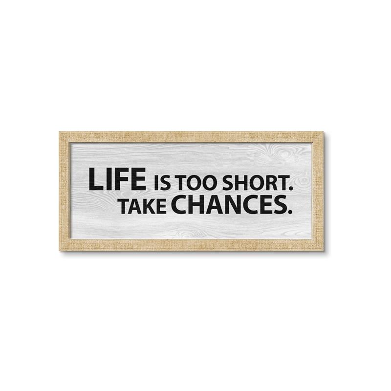 Picture of Take Chances _GroupedProduct_Panel_Landscape_Framed_Matted_