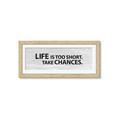 Picture of Take Chances _GroupedProduct_Panel_Landscape_Framed_Matted_