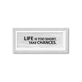 Picture of Take Chances _GroupedProduct_Panel_Landscape_Framed_Matted_
