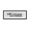 Picture of Take Chances _GroupedProduct_Panel_Landscape_Framed_Matted_