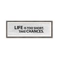 Picture of Take Chances _GroupedProduct_Panel_Landscape_Framed_Matted_