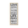 Picture of Love With All _GroupedProduct_Panel_Portrait_Framed_Matted_
