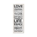 Picture of Love With All _GroupedProduct_Panel_Portrait_Framed_Matted_