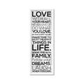Picture of Love With All _GroupedProduct_Panel_Portrait_Framed_Matted_