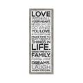 Picture of Love With All _GroupedProduct_Panel_Portrait_Framed_Matted_