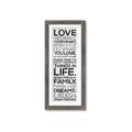 Picture of Love With All _GroupedProduct_Panel_Portrait_Framed_Matted_