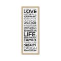 Picture of Love With All _GroupedProduct_Panel_Portrait_Framed_Matted_