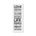 Picture of Love With All _GroupedProduct_Panel_Portrait_Framed_Matted_