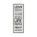Picture of Love With All _GroupedProduct_Panel_Portrait_Framed_Matted_