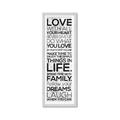 Picture of Love With All _GroupedProduct_Panel_Portrait_Framed_Matted_