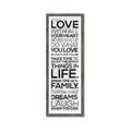 Picture of Love With All _GroupedProduct_Panel_Portrait_Framed_Matted_