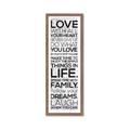 Picture of Love With All _GroupedProduct_Panel_Portrait_Framed_Matted_