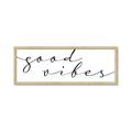Picture of Good vibes _GroupedProduct_Panel_Landscape_Framed_Matted_