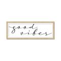 Picture of Good vibes _GroupedProduct_Panel_Landscape_Framed_Matted_