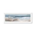 Picture of Shallow Sea panel  _GroupedProduct_Panel_Landscape_Framed_Matted_