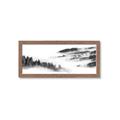 Picture of Foggy Forest Panel _GroupedProduct_Panel_Landscape_Framed_Matted_