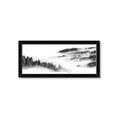 Picture of Foggy Forest Panel _GroupedProduct_Panel_Landscape_Framed_Matted_