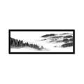 Picture of Foggy Forest Panel _GroupedProduct_Panel_Landscape_Framed_Matted_