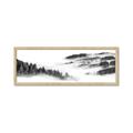 Picture of Foggy Forest Panel _GroupedProduct_Panel_Landscape_Framed_Matted_
