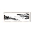 Picture of Foggy Forest Panel _GroupedProduct_Panel_Landscape_Framed_Matted_