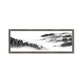 Picture of Foggy Forest Panel _GroupedProduct_Panel_Landscape_Framed_Matted_