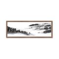 Picture of Foggy Forest Panel _GroupedProduct_Panel_Landscape_Framed_Matted_