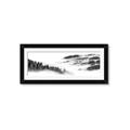 Picture of Foggy Forest Panel _GroupedProduct_Panel_Landscape_Framed_Matted_