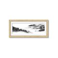 Picture of Foggy Forest Panel _GroupedProduct_Panel_Landscape_Framed_Matted_
