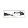 Picture of Foggy Forest Panel _GroupedProduct_Panel_Landscape_Framed_Matted_