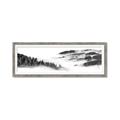 Picture of Foggy Forest Panel _GroupedProduct_Panel_Landscape_Framed_Matted_