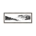 Picture of Foggy Forest Panel _GroupedProduct_Panel_Landscape_Framed_Matted_