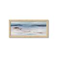 Picture of Ribbon Blue Waters _GroupedProduct_Panel_Landscape_Framed_Matted_