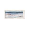 Picture of Ribbon Blue Waters _GroupedProduct_Panel_Landscape_Framed_Matted_