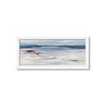 Picture of Ribbon Blue Waters _GroupedProduct_Panel_Landscape_Framed_Matted_