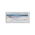 Picture of Ribbon Blue Waters _GroupedProduct_Panel_Landscape_Framed_Matted_