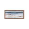 Picture of Ribbon Blue Waters _GroupedProduct_Panel_Landscape_Framed_Matted_