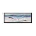 Picture of Ribbon Blue Waters _GroupedProduct_Panel_Landscape_Framed_Matted_