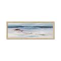 Picture of Ribbon Blue Waters _GroupedProduct_Panel_Landscape_Framed_Matted_