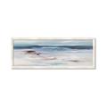 Picture of Ribbon Blue Waters _GroupedProduct_Panel_Landscape_Framed_Matted_