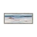 Picture of Ribbon Blue Waters _GroupedProduct_Panel_Landscape_Framed_Matted_